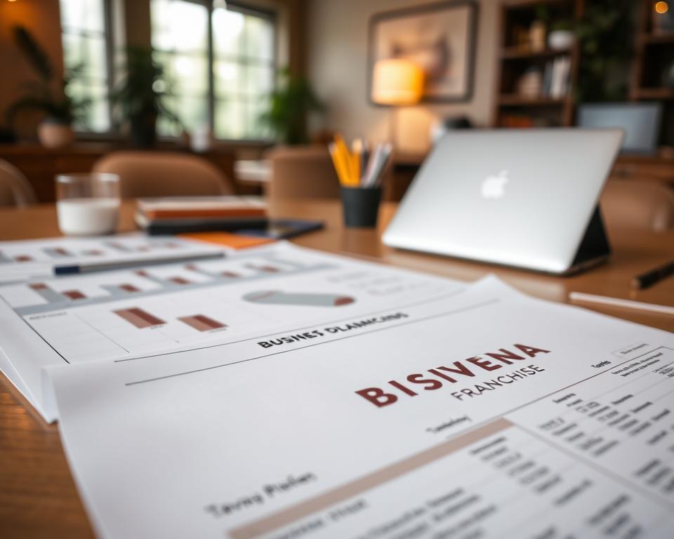 A meticulously crafted business plan with a Tavana Franchise logo prominently displayed. In the foreground, a detailed marketing and sales strategy document with graphs, charts, and bullet points, conveying a sense of strategic planning. In the middle ground, a laptop and office supplies, suggesting an organized workspace. The background features a warm, professional office setting with tasteful decor, subtle lighting, and a sense of productivity. The overall atmosphere is one of focused, deliberate business strategy, reflecting the subject of the article. A meticulously crafted business plan with a Tavana Franchise logo prominently displayed. In the foreground, a detailed marketing and sales strategy document with graphs, charts, and bullet points, conveying a sense of strategic planning. In the middle ground, a laptop and office supplies, suggesting an organized workspace. The background features a warm, professional office setting with tasteful decor, subtle lighting, and a sense of productivity. The overall atmosphere is one of focused, deliberate business strategy, reflecting the subject of the article.